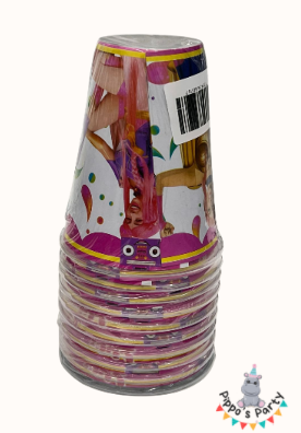 VASOS DE PLÁSTICO LULI PAMPIN X10