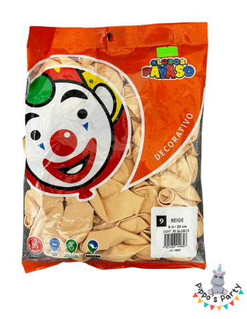 BOLSA DE GLOBOS DE HELIO #9 50 GLOBOS