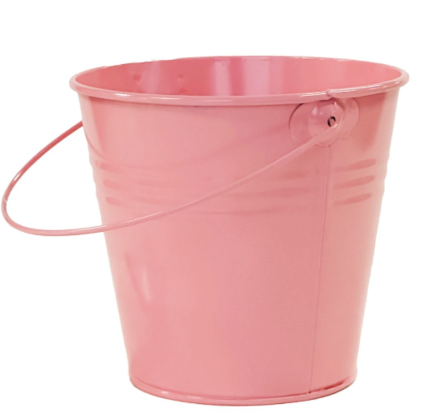 MINI CUBETA METÁLICA ROSA