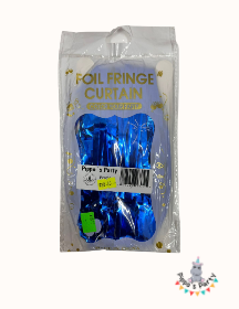 CORTINA METÁLICA AZUL FUERTE