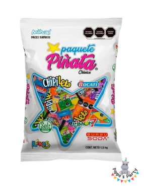 PAQUETE DE DULCES PARA PIÑATA