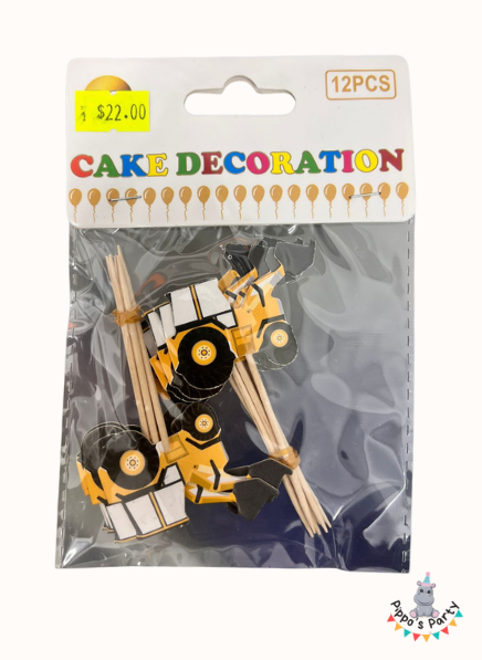 PALILLOS DECORATIVOS DE PASTEL 