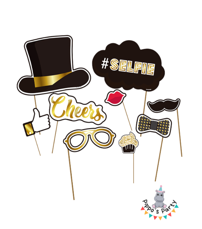 10 PHOTO PROPS DISTINTAS TEMÁTICAS