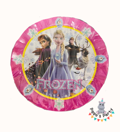 PLATOS DE CARTÓN FROZEN X10