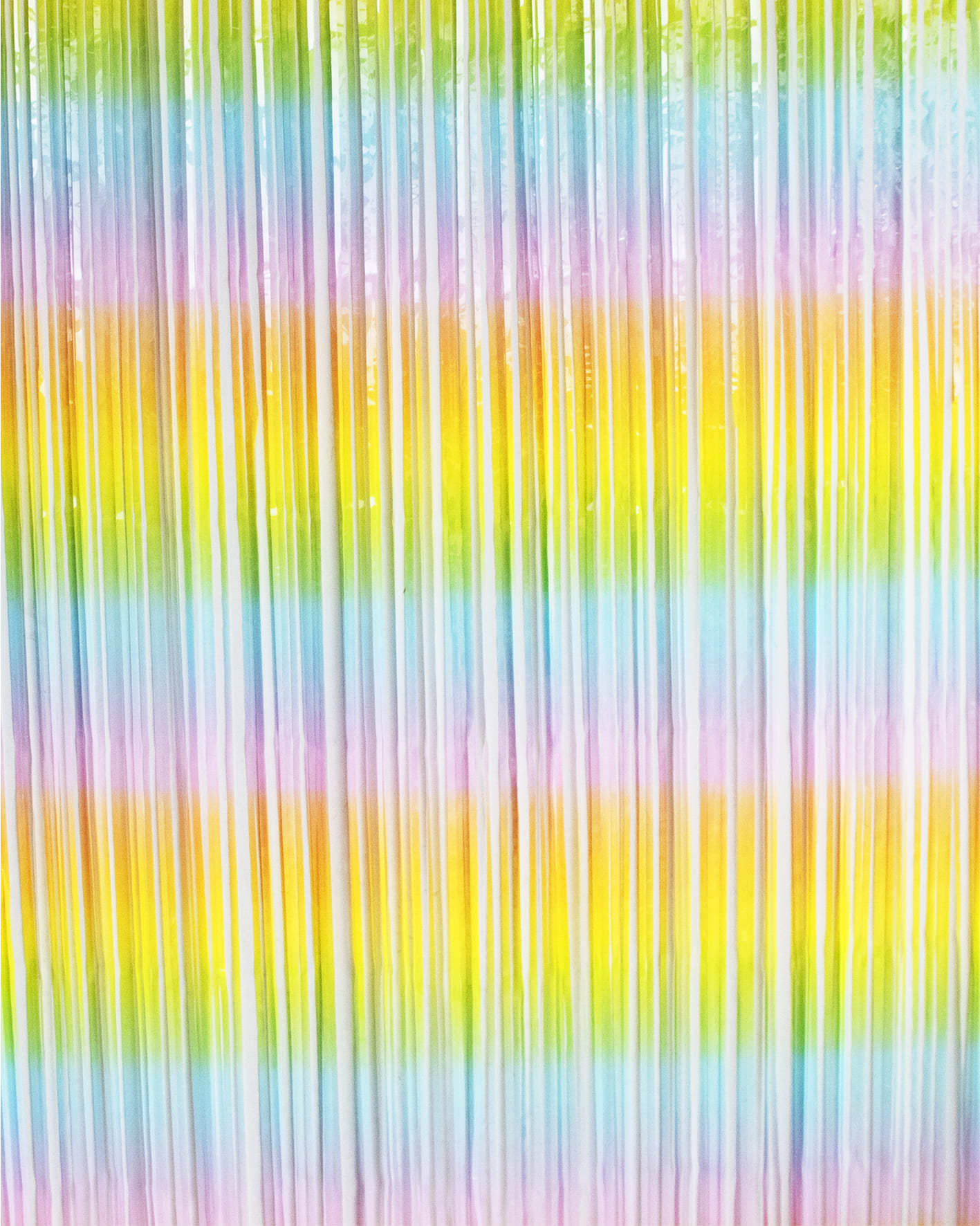 CORTINA METÁLICA RAINBOW PASTEL