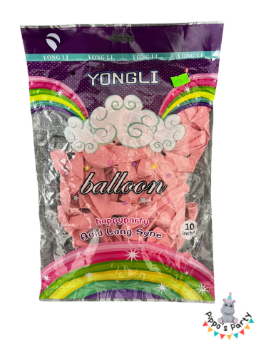 BOLSA DE GLOBOS NÚMERO 10 