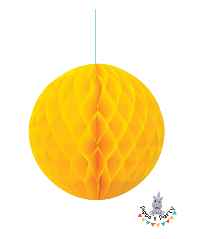 DECORACIÓN BOLA DE PANAL X1