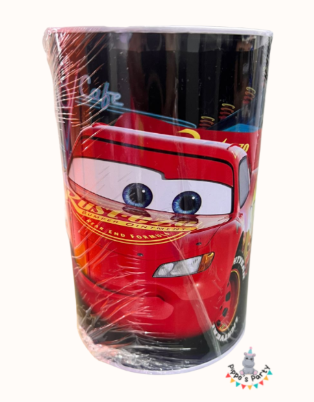 ALCANCIA METÁLICA GRANDE PERSONAJES