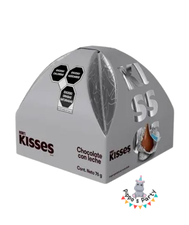 CAJA KISSES CHOCOLATE CON LECHE 76g