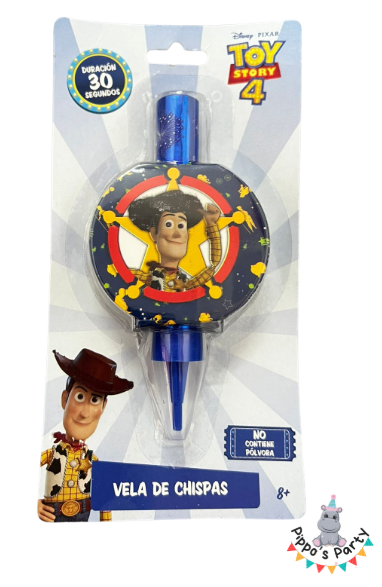 VELA DE CHISPAS PARA NIÑO C/U