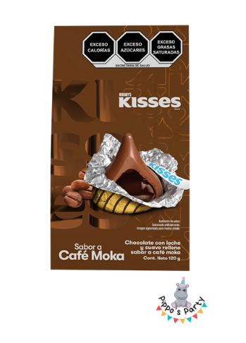 CAJA KISSES SABOR CAFÉ MOKA 120g