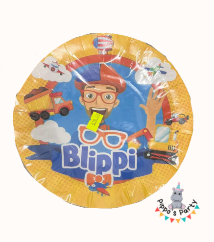 PLATOS DE CARTÓN BLIPPI X10