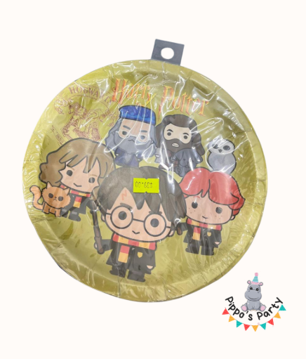 PLATOS DE CARTÓN HARRY POTTER X10