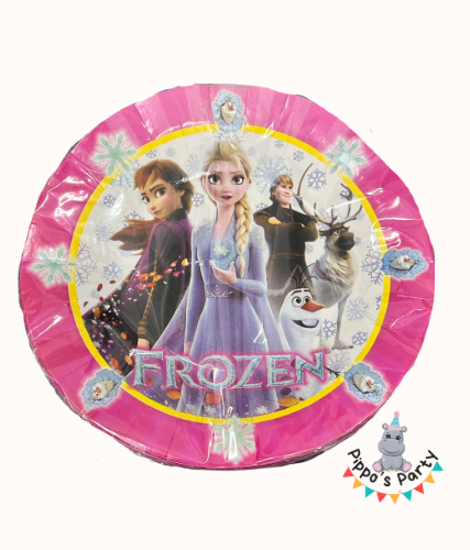 PLATOS DE CARTÓN FROZEN X10