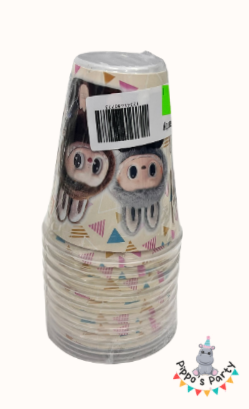 VASOS DE PLÁSTICO LABUBU X10