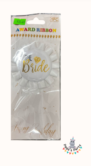 CINTA DE PREMIO BLANCA THE BRIDE