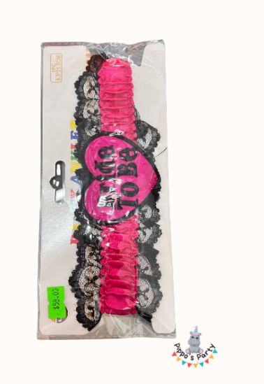 TOBILLERA DE FIESTA BRIDE TO BE