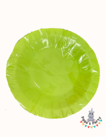 PLATO COLOR VERDE X10