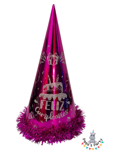 Sombrero de fiesta 'Feliz Cumpleaños'