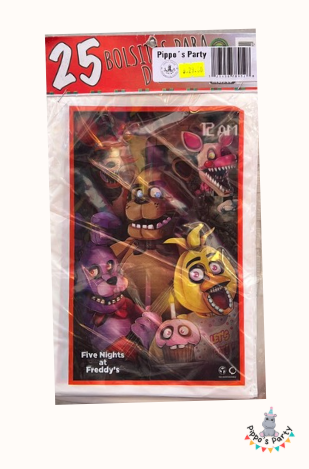 BOLSAS PARA DULCES FIVE NIGHTS AT FREDDYS X25