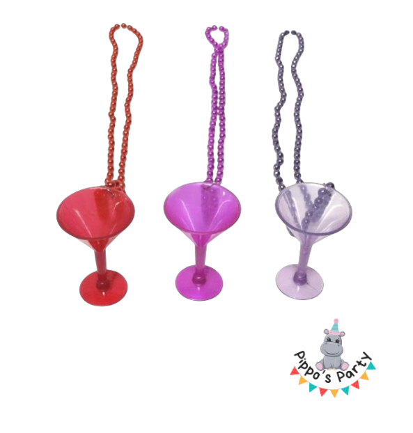 COPITAS DE SHOT CON COLLAR X1 DISTINTOS COLORES