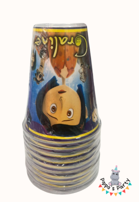 VASOS DE PLÁSTICO CORALINE X10