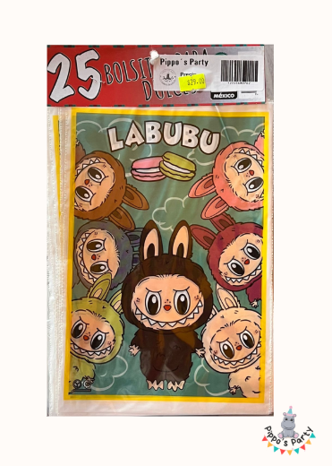 BOLSAS PARA DULCES LABUBU X25