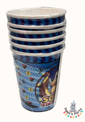 VASOS DE CARTÓN SONIC X6