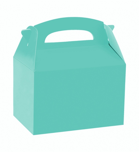 CAJA VERDE AQUA DE PAPEL X 10