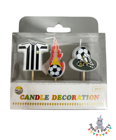 VELAS DE CUMPLEAÑOS FUTBOL