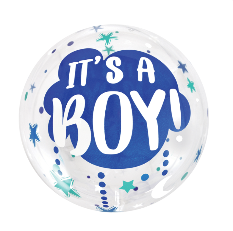 GLOBO BURBUJA IT´S A GIRL/BOY