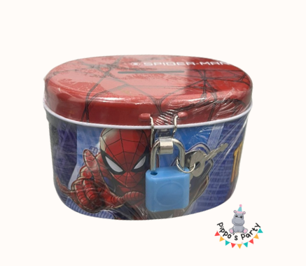 ALCANCIA METÁLICA SPIDERMAN