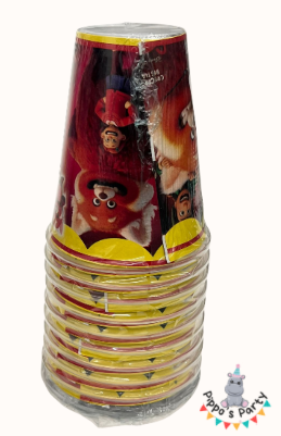 VASOS DE PLÁSTICO RED X10