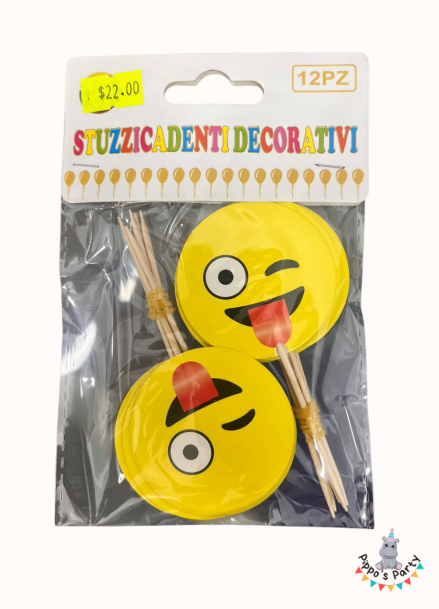 PALILLOS DECORATIVOS DE PASTEL 