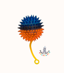 PELOTA DE PLÁSTICO CON PICOS
