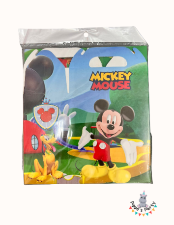 CAJA DE PAPEL PARA FIESTA MICKEY MOUSE X10