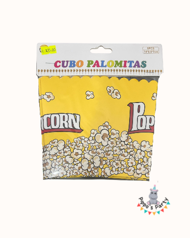 CAJAS POP CORN DE PAPEL X6