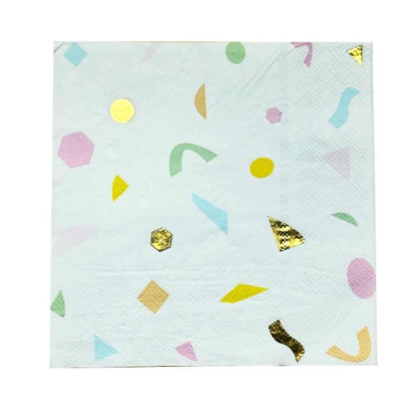 SERVILLETAS DE PAPEL TONOS PASTEL