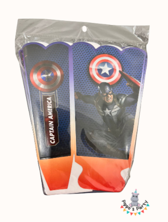 CAJAS FANTASÍA CAPITAN AMERICA X10