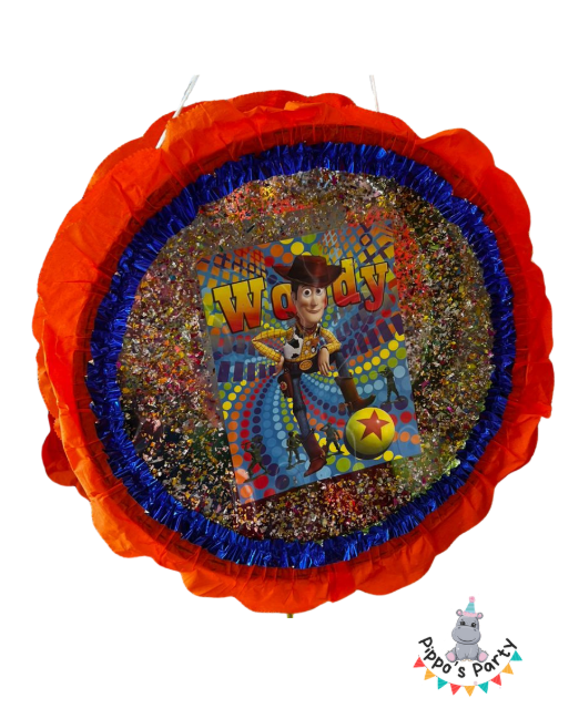 PIÑATA PARA NIÑO CON JUGUETES DENTRO 