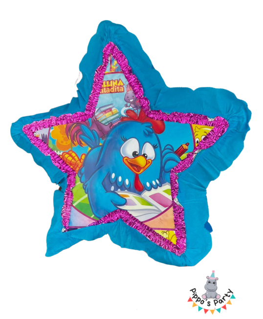 PIÑATA EN FORMA DE ESTRELLA PARA NIÑA