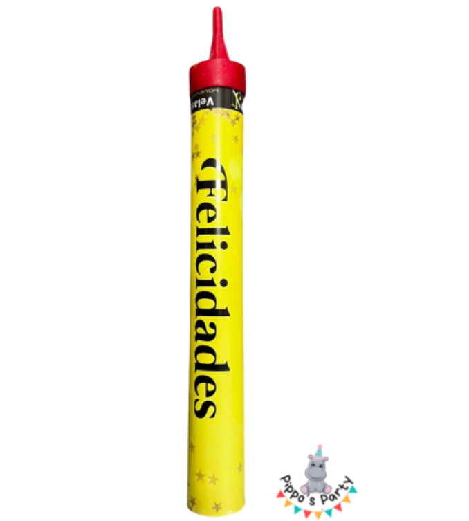 VELA CON CHISPAS MAGICAS 