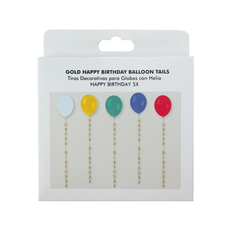 TIRAS DECORATIVAS PARA GLOBOS CON HELIO