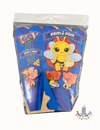 CAJAS FANTASÍA PLIM PLIM X10