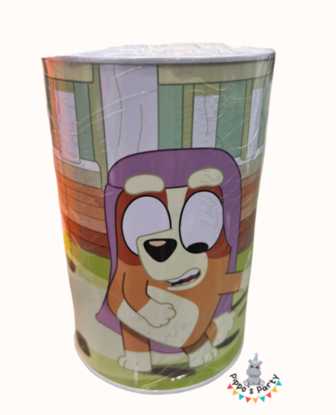 ALCANCIA METÁLICA GRANDE PERSONAJES