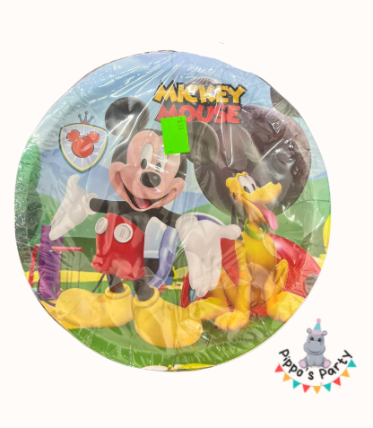 PLATOS DE CARTÓN MICKEY MOUSE X10