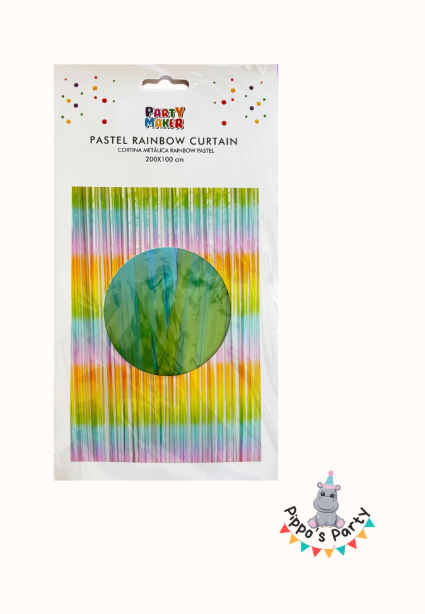 CORTINA METÁLICA RAINBOW PASTEL