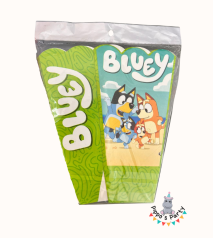 CAJA PARA PALOMITAS BLUEY X10
