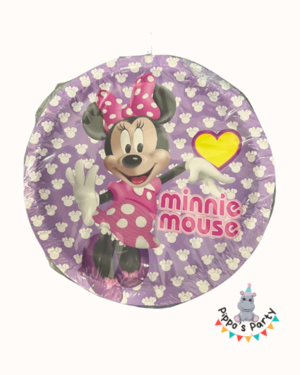 PLATOS DE CARTÓN MINNIE MOUSE X10