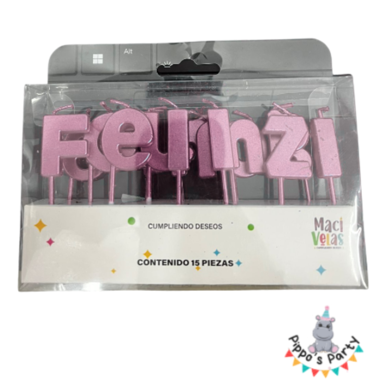 VELAS FELIZ CUMPLEAÑOS 